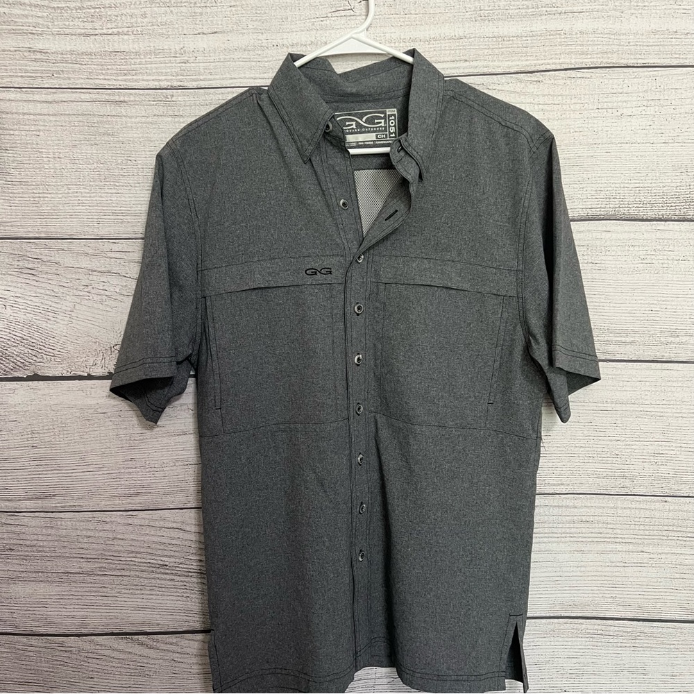 Game Guard Agave MicroTek Shirt Men's Short Sleeve Shirt Size Medium